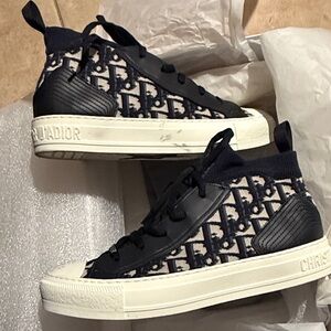 Dior Walk'n'Dior Technical Obliq Sneaker - Deep Blue